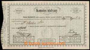 194287 - 1848 Richter 401b, 100 Gulden; with seal, exceptional condit