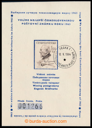 194347 - 1963 SU1, Mlada fronta inquiry souvenir, 1. year/volume; sup