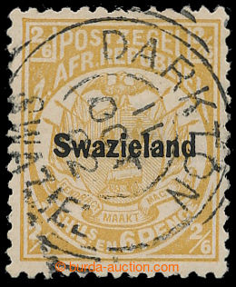 194358 - 1890 SG.7, přetisková zn. Transvaal 2Sh/6P, řádkový př
