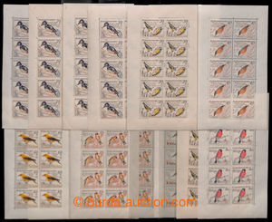 194707 - 1959 Pof.PL1078-1084, Ptáci, specializovaná sestava, nomin