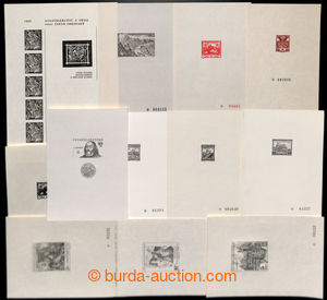 194769 - 1962-1992 comp. 13 pcs of commemorative prints, i.a. Pof.PT1