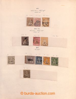 194803 - 1854-1970 [SBÍRKY]  rozpracovaná sbírka na albových list
