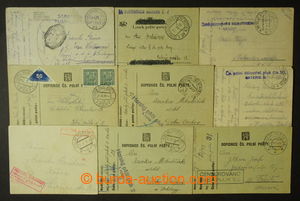 194805 - 1919-1938 [SBÍRKY]  větší sestava lístků a dopisů (cc