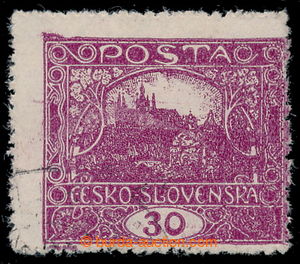 194852 -  Pof.13Aa, 30h dark violet, comb perforation 13¾; : 13&