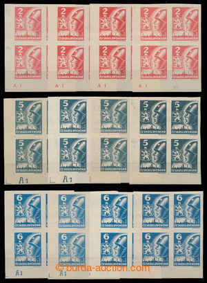 195435 -  Pof.353-359, 1,50K-20K, selection of 23 pcs of L bottom cor