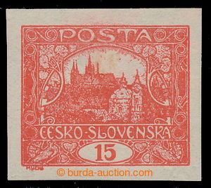 195448 -  Pof.7d, 15h vermilion, wide margins, pos. 6, plate 5, full 