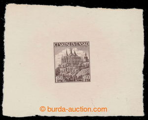 195468 - 1936 PLATE PROOF  Pof.306, Kutná Hora 1,60CZK, plate proof 