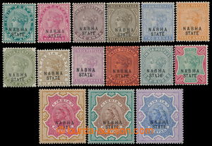 195510 - 1885 SG.14-33, nominal complete set (Sc.11-25), Victoria 1/2