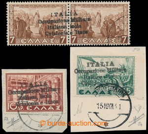 195526 - 1941 CEFALONIA and ITHAKA - Italian occupation of Greek isla