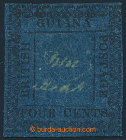 195531 - 1862 SG.122, 4C blue, local issue of postage stamp (Royal Ga