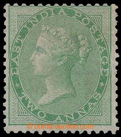 195562 - 1856 SG.50, Victoria 2 Ann yellow-green, UNISSUED; fine, sma