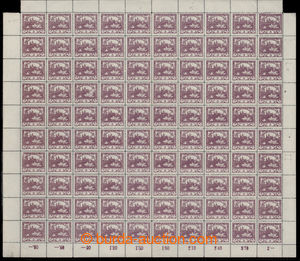 195832 -  Pof.2D, 3h violet, special perforation line perforation 11&