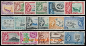 195881 - 1956 SG.60-72, Alžběta II. - Lokální motivy 1/2P - £