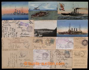 196026 - 1914-1918 [SBÍRKY]   sestava 38ks pohlednic a lístků, z t