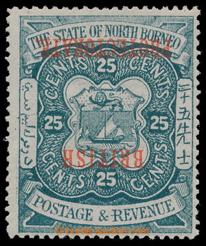 196086 - 1901-1906 SG.139c, Coat of arms 25C indigo with INVERTED OVE
