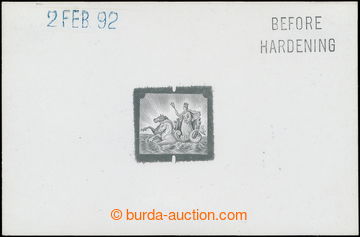 196087 - 1892 ZT  pro SG.105, 1 Farthing a další, tisk hotové ryti