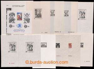 196118 - 1966-89 comp. 12 pcs of commemorative prints, contains PT2 (