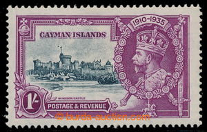 196233 - 1935 SG.111h, Jubilee George V. 1Sh with plate variety Dot b