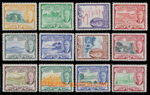 196267 - 1952 SG.94-105, George VI. - Country Motives 1c - $4.80; com