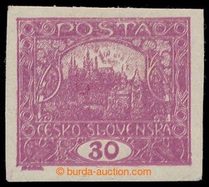 196359 -  Pof.13N, 30h light violet, double impression; marked and ex