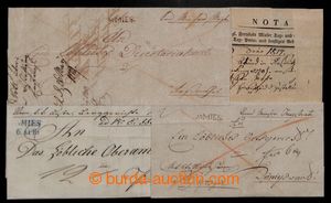 196418 - 1819-1849 CZECH LANDS /  comp. of 3 letters with cancel. V. 