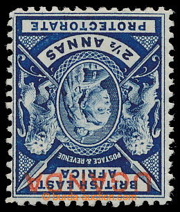 196445 - 1902 SG.93y, Viktorie 2½ Anna modrá, PRŮSVITKA PŘEVR