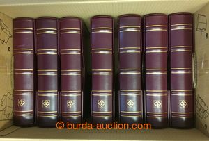 196809 -  [COLLECTIONS]  comp. of 7 superb spiral stockbooks Leuchttu