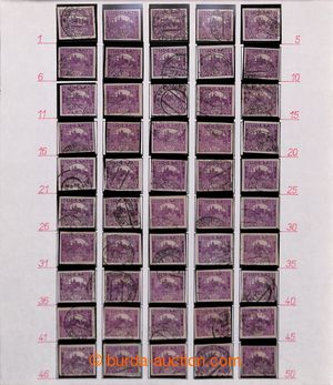 196812 -  [COLLECTIONS] Pof.26, 1000h violet, complete reconstruction