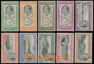 196879 - 1934 SG.21-30, Jiří V, krajinky 1P-5Sh; kat. £120