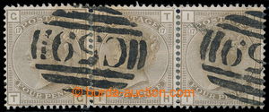 196918 - 1880 PŘEDBĚŽNÉ BRITSKÉ  SG.Z13, 3-páska Viktorie 4P hn