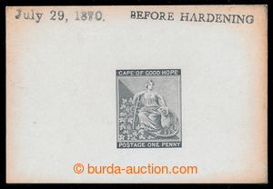 196919 - 1871-1876 ZT pro SG.29, Alegorie 1 Penny, tisk definitivní 