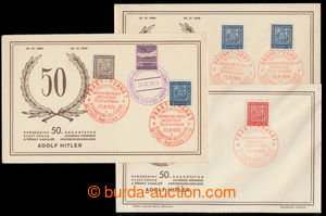 196974 - 1939 PR3, special postmark 4, 50. Anniv birthday leader, com