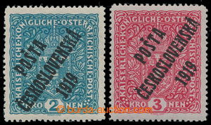 196988 -  Pof.48II, 49I, Znak 2K světle modrá, široký formát, II