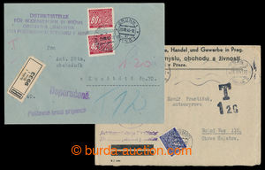 196992 - 1940-1941 sestava 2ks nevyplacených úředních dopisů kde
