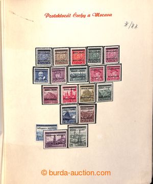 197075 - 1939-1945 [SBÍRKY]  základní sbírka na zasklených albov