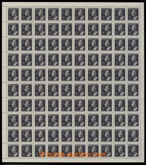 197157 - 1943 Pof.111, Heydrich 60h+440h, kompletní 100ks PA, včetn