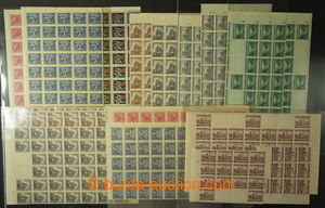 197171 - 1939-1945 [COLLECTIONS]  selection of sheets and their/its p