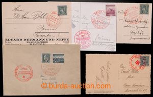 197239 - 1939 PR2, comp. 5 pcs of really Us entires with special post