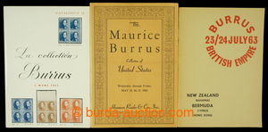 197256 - 1962-1964 Robson Lowe - THE BURRUS COLLECTION. 20 catalogues