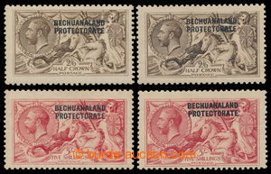197322 - 1915-1920 SG.85, 87, 89, George V. Allegory De la Rue 2Sh6p 