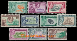 197323 - 1940 SG.1-8, incl. 5b, 6a, George VI. 1/2P-2Sh6p; cheap 2p w