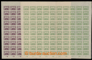 197443 - 1919 Pof.S1-S2, Express 2h black-violet + 5h light green, co