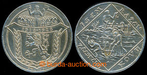 197468 - 1928 Jsem ražen from Czech metal, silver výtěžková meda