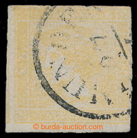 197470 - 1851 Mi.7, Žlutý Merkur 6Kr, typ Ib, zřetelný obraz zná