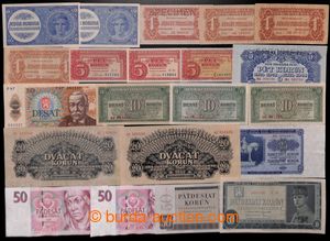 197501 - 1945-1993 sestava 30ks bankovek, obsahuje mj. Ba.51-61, 69, 