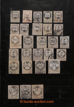 197517 - 1858-1870 [SBÍRKY]  RAKOUSKO-UHERSKO / menší sbírka na 3