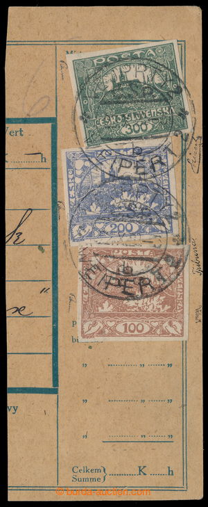 197573 - 1920 VEJPRTY FORGERY (WEIPERT FORGERY OF HRADCANY ISSUE)  pa