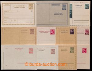 197641 - 1939-1944 [SBÍRKY]   sestava cca 50ks nepoužitých dopisni