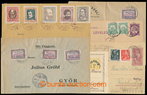 197748 - 1872-1944 6 entires, contains i.a 3x PC + 3x philatelically 