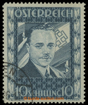 197816 - 1936 Mi.588, Dollfuß 10S fialově ultramarínová, DR WIEN,